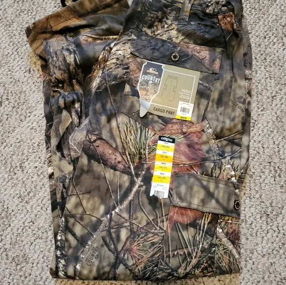 Camo Cargo Pants Mens 38 - Picture 10 of 12